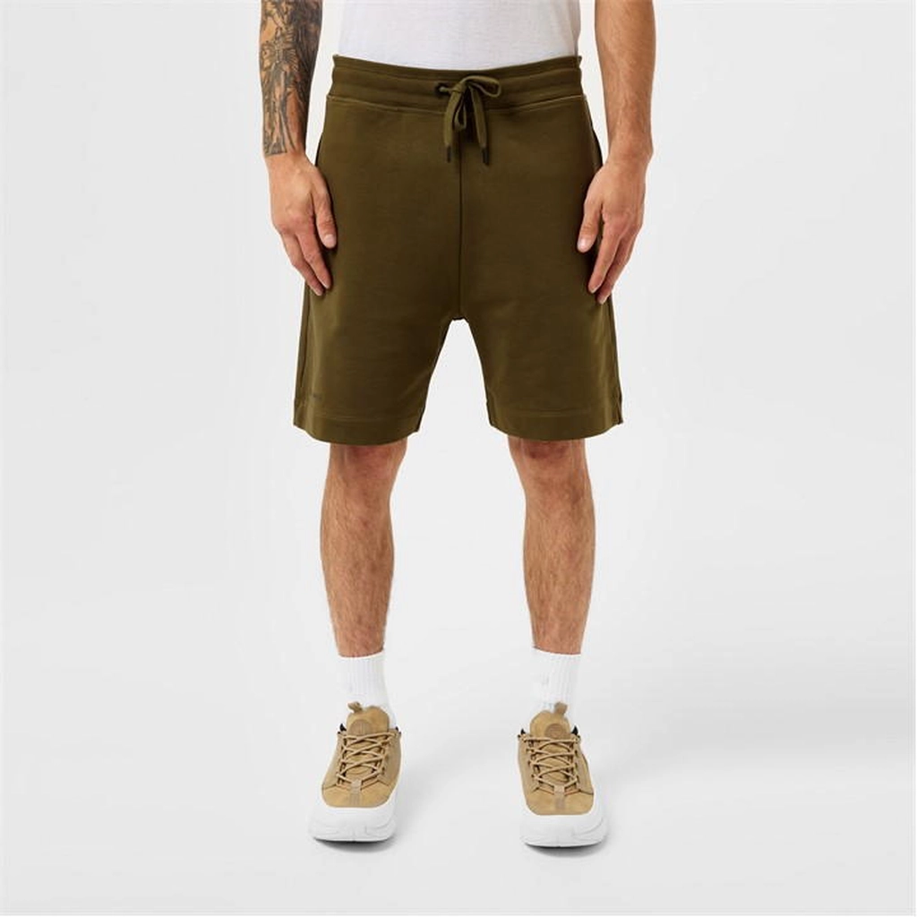Canada Goose Men'S Plain Cotton Huron Shorts - Green